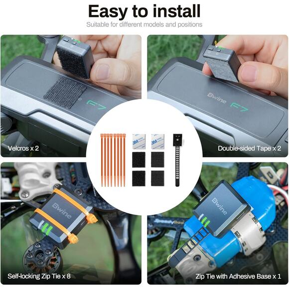 NEW Bwine B112 FAA Compliant Remote GPS ID Module with 5-Hour Long Battery Life - Picture 5 of 9